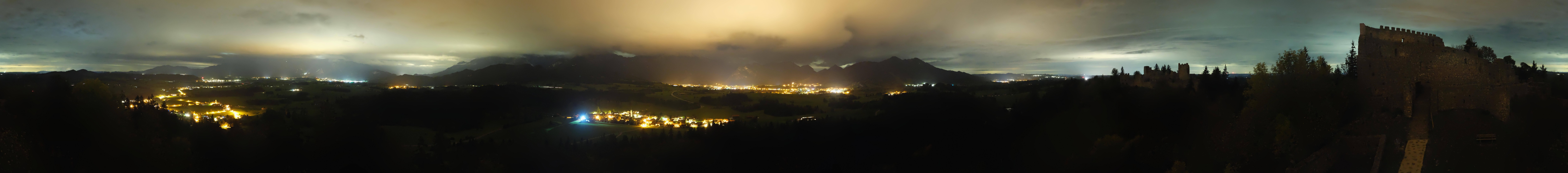 Archiv Foto Webcam Ausblick Burgruine Eisenberg
