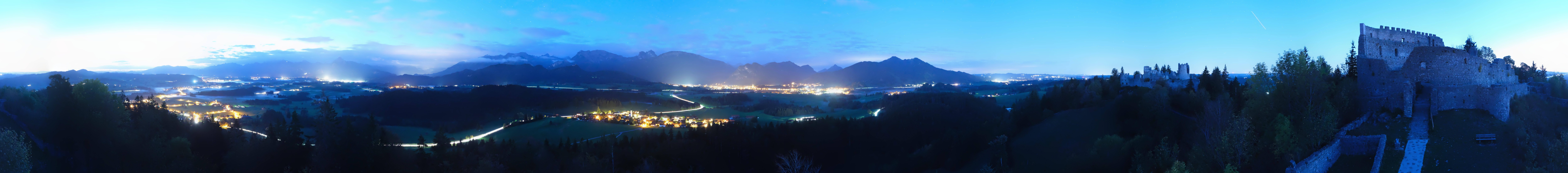 Archiv Foto Webcam Ausblick Burgruine Eisenberg
