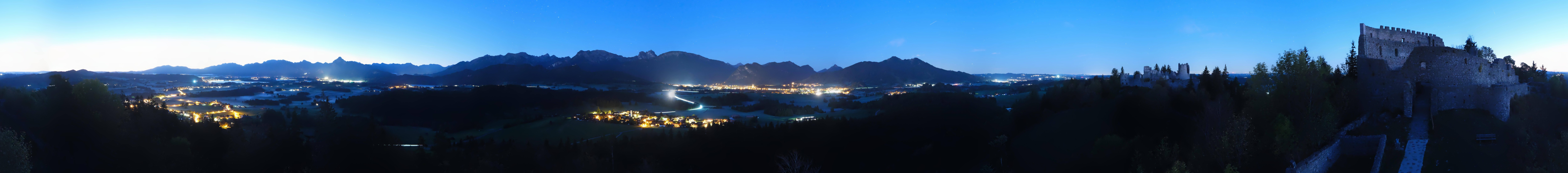 Archiv Foto Webcam Ausblick Burgruine Eisenberg