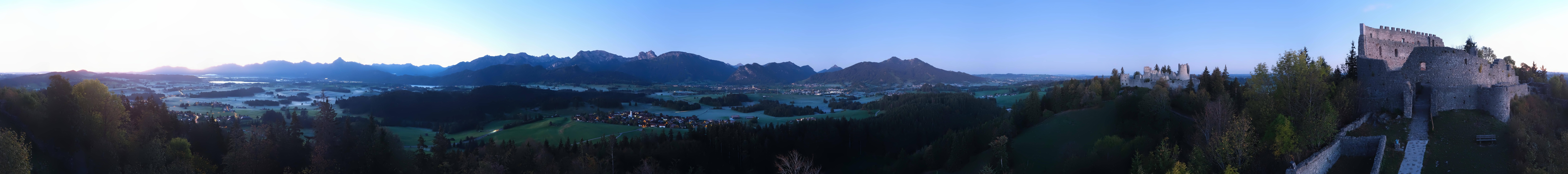 Archiv Foto Webcam Ausblick Burgruine Eisenberg