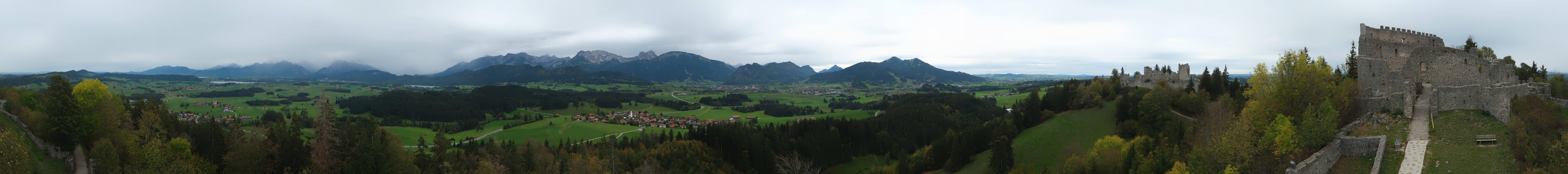 Archiv Foto Webcam Ausblick Burgruine Eisenberg
