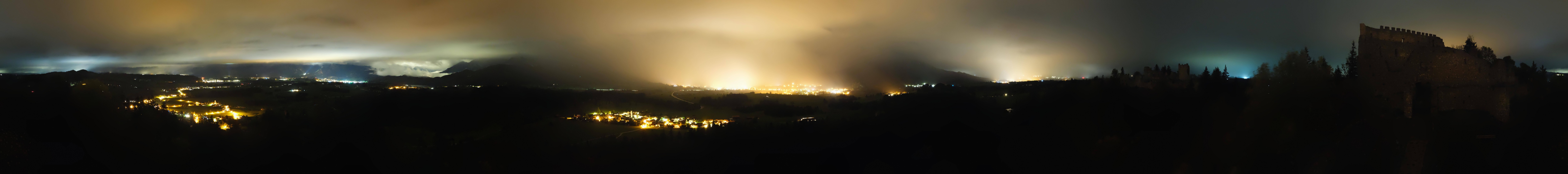 Archiv Foto Webcam Ausblick Burgruine Eisenberg