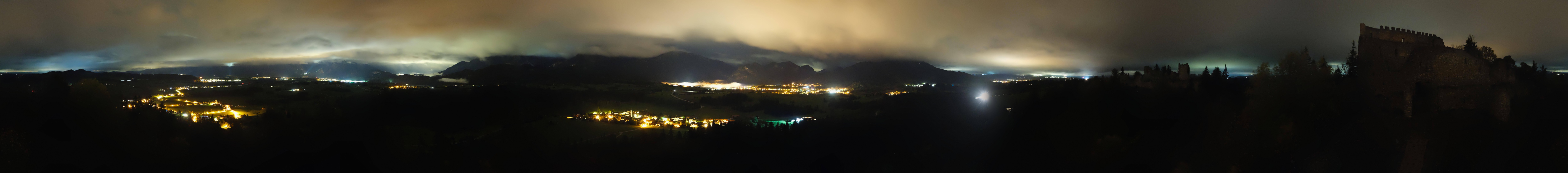 Archiv Foto Webcam Ausblick Burgruine Eisenberg