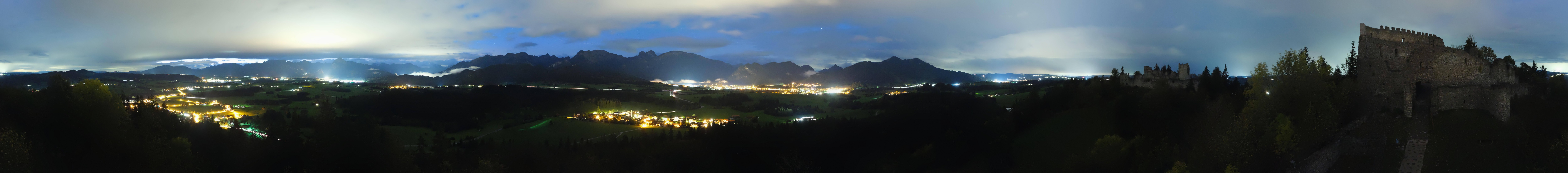 Archiv Foto Webcam Ausblick Burgruine Eisenberg