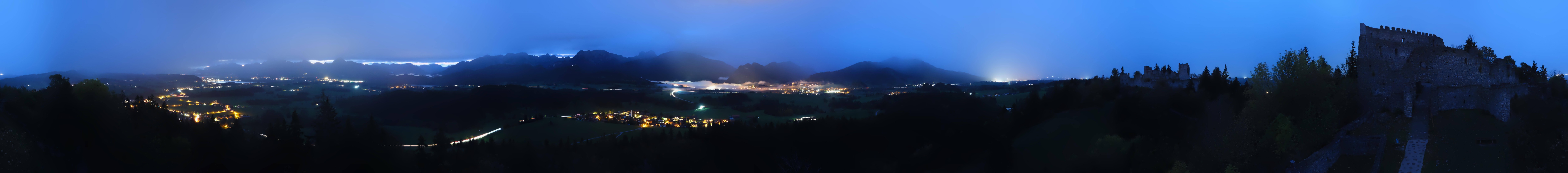 Archiv Foto Webcam Ausblick Burgruine Eisenberg
