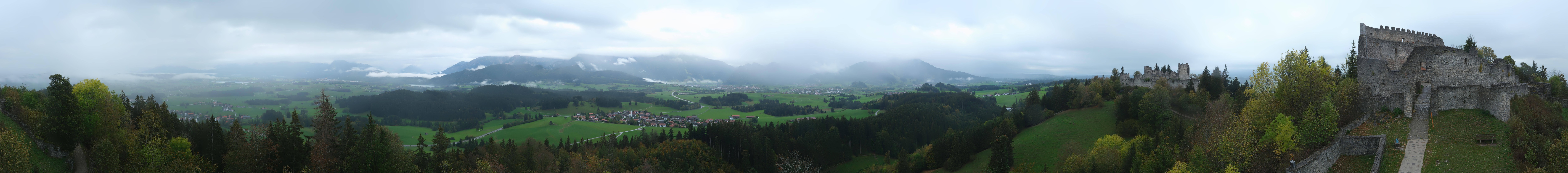 Archiv Foto Webcam Ausblick Burgruine Eisenberg