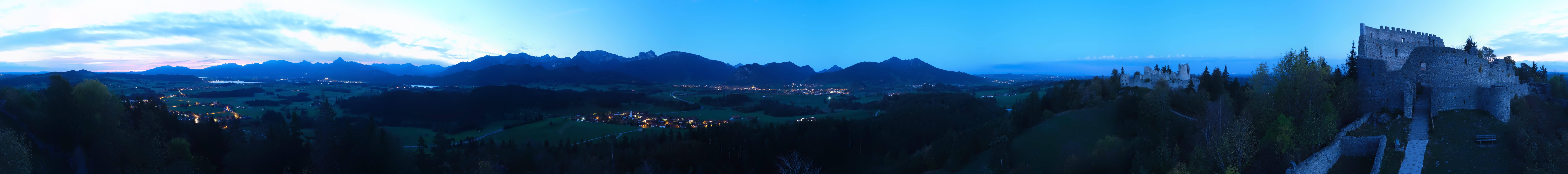 Archiv Foto Webcam Ausblick Burgruine Eisenberg