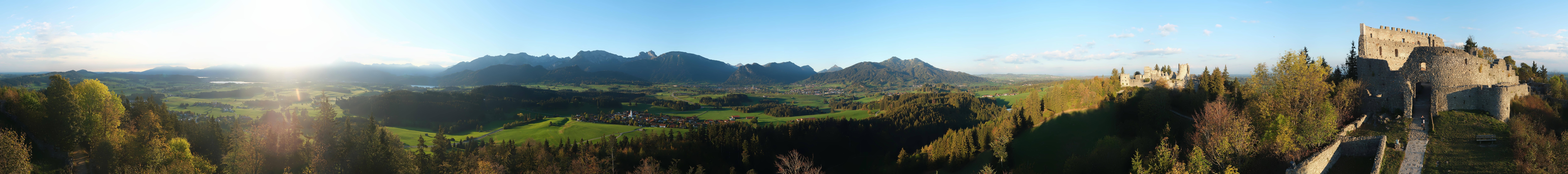 Archiv Foto Webcam Ausblick Burgruine Eisenberg