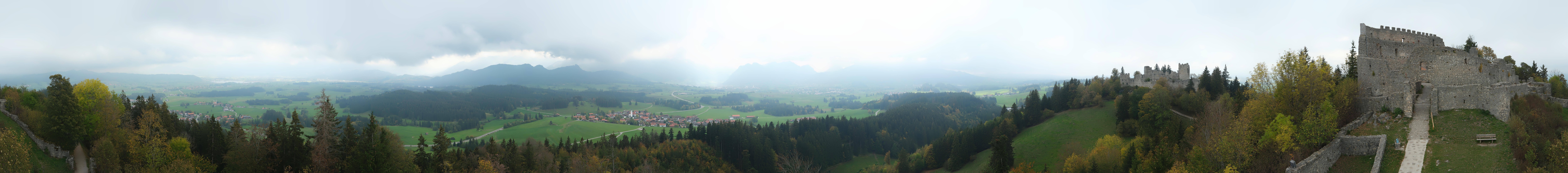 Archiv Foto Webcam Ausblick Burgruine Eisenberg