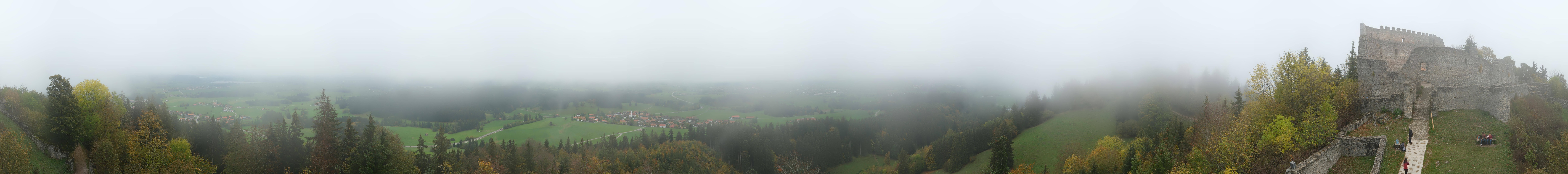 Archiv Foto Webcam Ausblick Burgruine Eisenberg