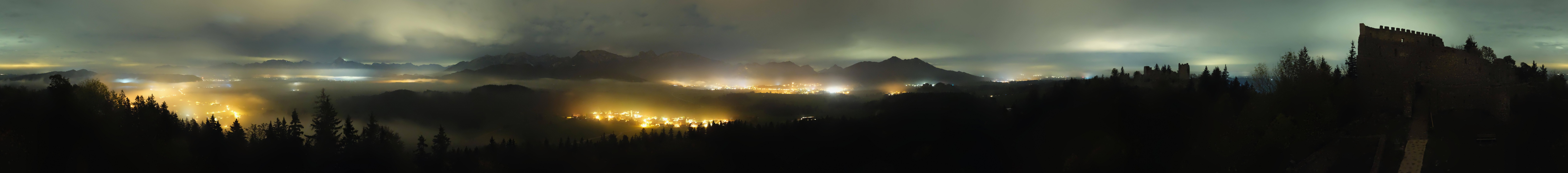 Archiv Foto Webcam Ausblick Burgruine Eisenberg