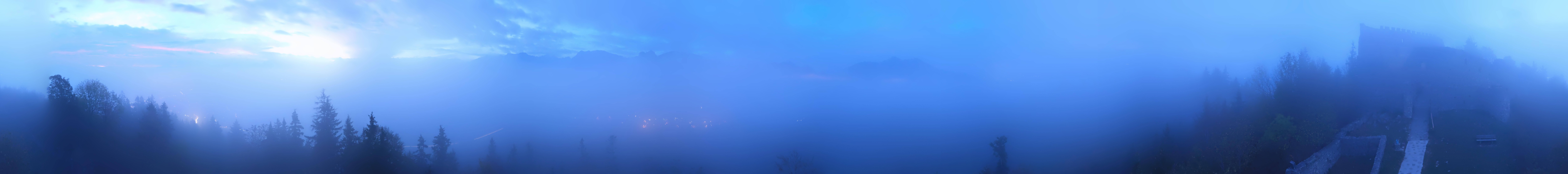 Archiv Foto Webcam Ausblick Burgruine Eisenberg