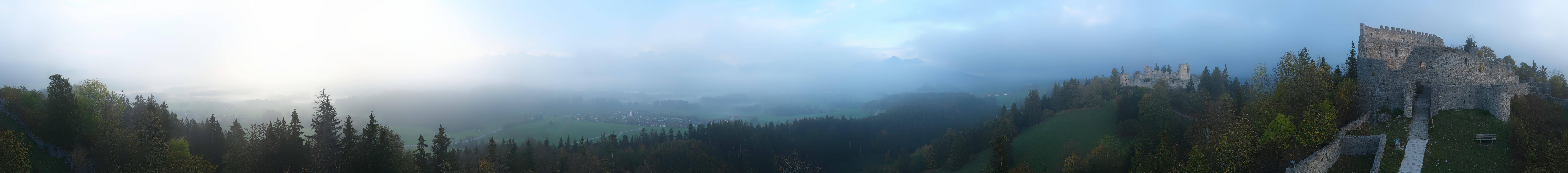 Archiv Foto Webcam Ausblick Burgruine Eisenberg