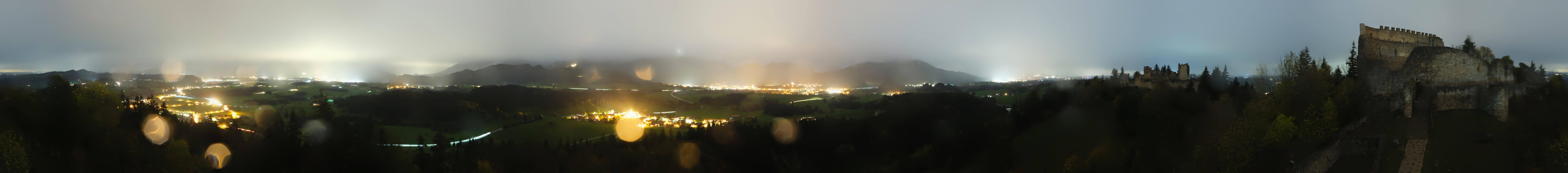 Archiv Foto Webcam Ausblick Burgruine Eisenberg