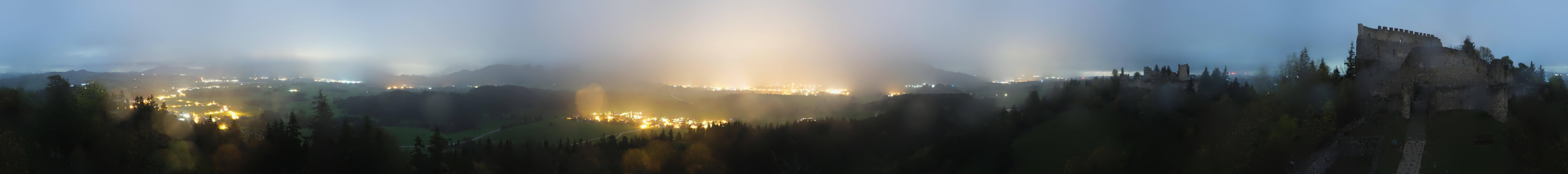 Archiv Foto Webcam Ausblick Burgruine Eisenberg
