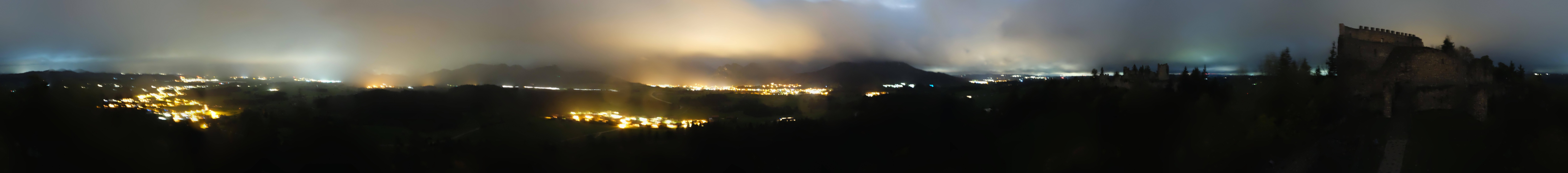 Archiv Foto Webcam Ausblick Burgruine Eisenberg