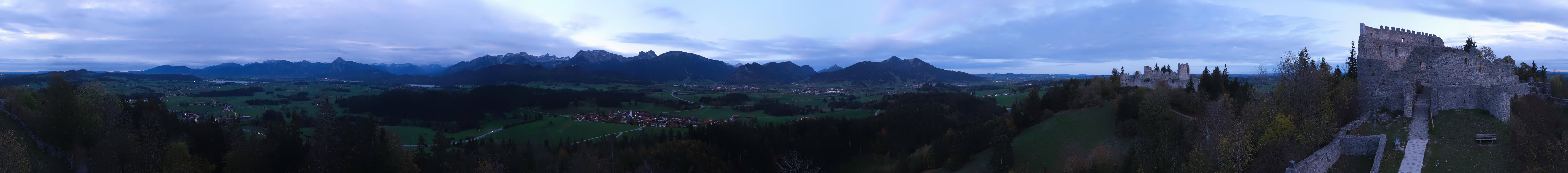 Archiv Foto Webcam Ausblick Burgruine Eisenberg