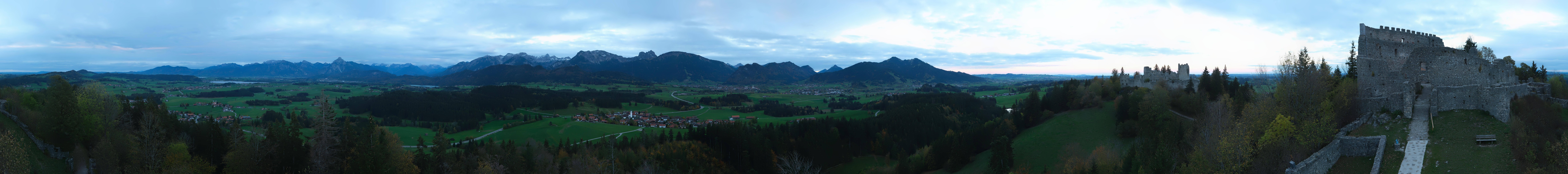 Archiv Foto Webcam Ausblick Burgruine Eisenberg