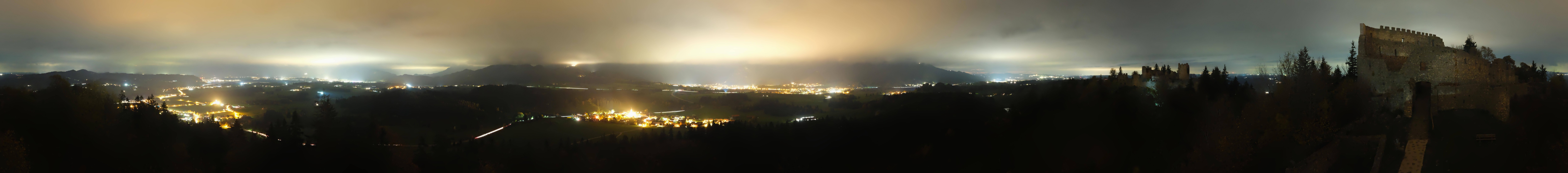 Archiv Foto Webcam Ausblick Burgruine Eisenberg