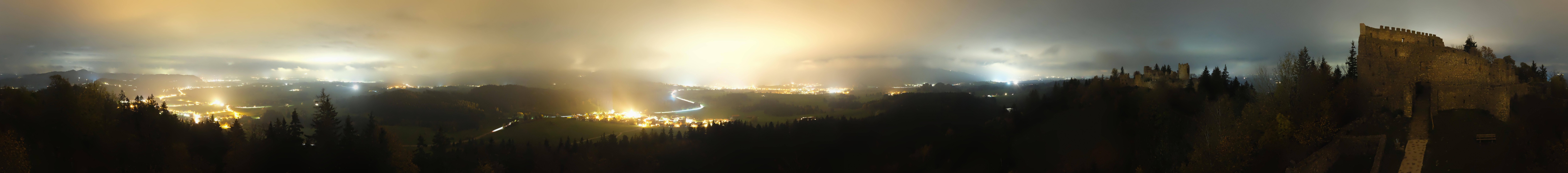Archiv Foto Webcam Ausblick Burgruine Eisenberg