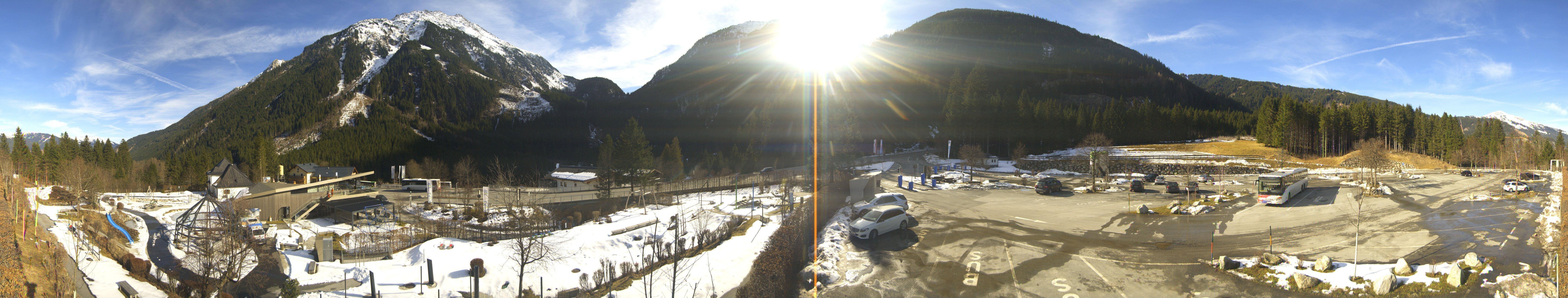 Archived image Webcam Krimml Worlds of Water