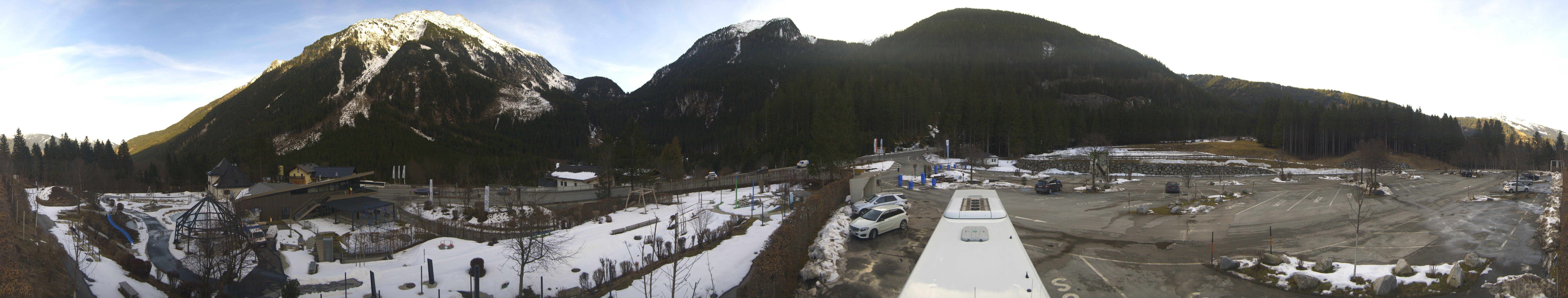 Archived image Webcam Krimml Worlds of Water