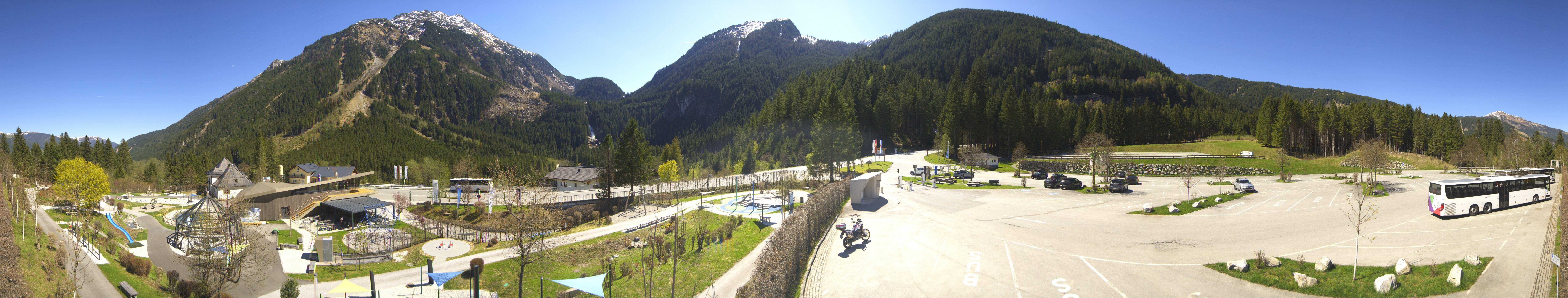 Archived image Webcam Krimml Worlds of Water