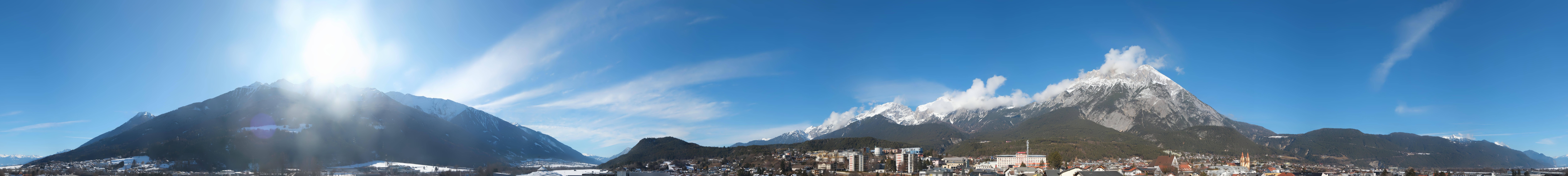 Archived image Webcam Panoramic view Telfs