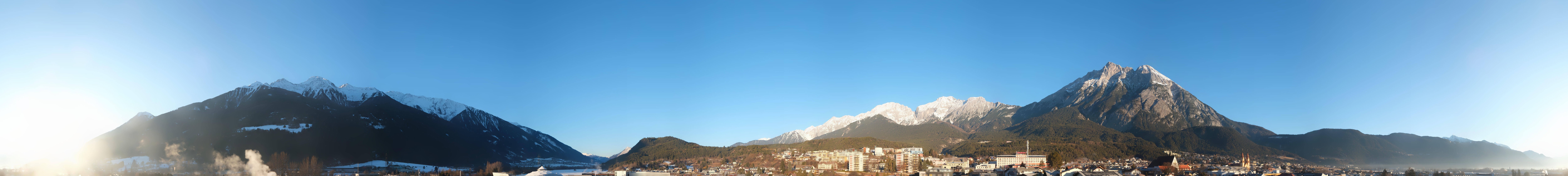 Archived image Webcam Panoramic view Telfs