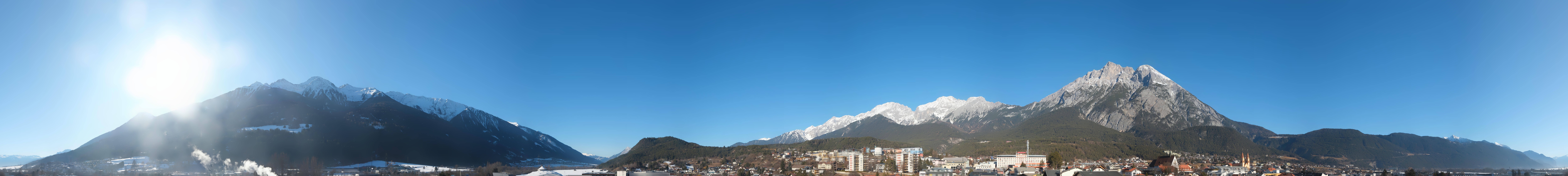 Archived image Webcam Panoramic view Telfs