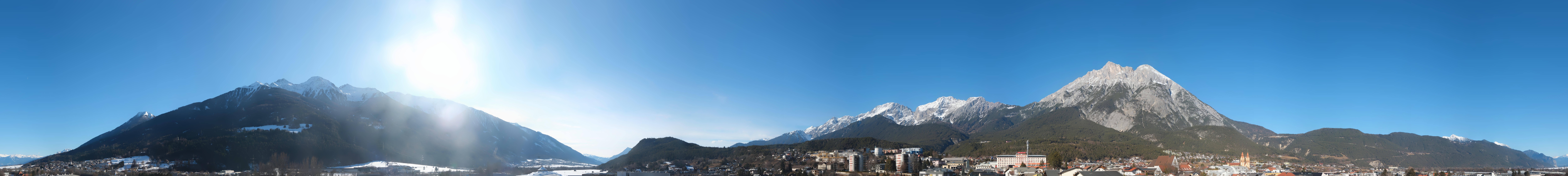 Archived image Webcam Panoramic view Telfs