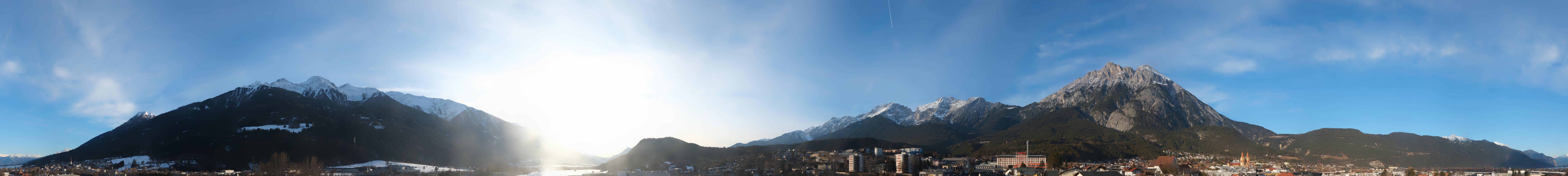 Archived image Webcam Panoramic view Telfs