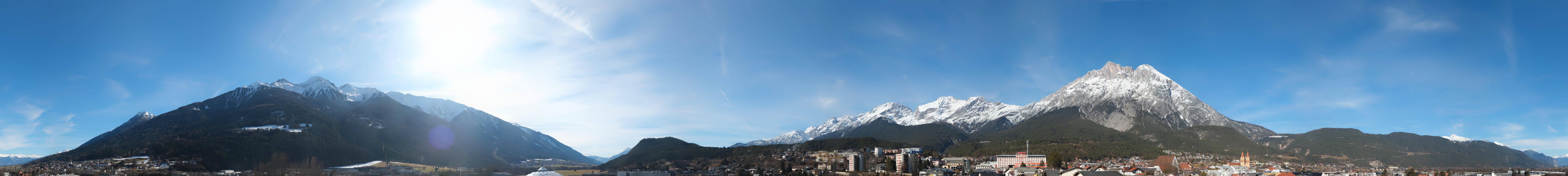 Archived image Webcam Panoramic view Telfs