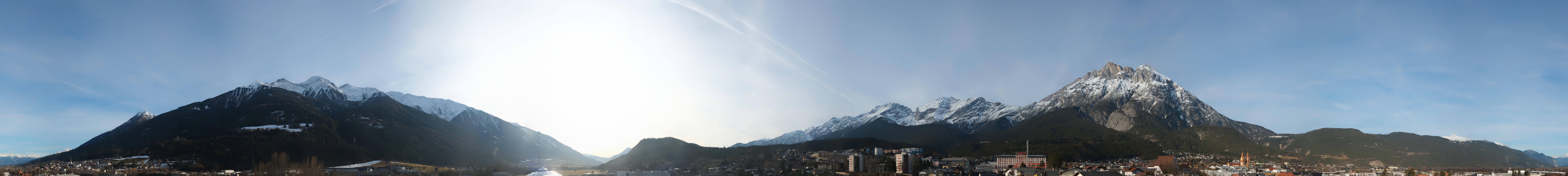 Archived image Webcam Panoramic view Telfs