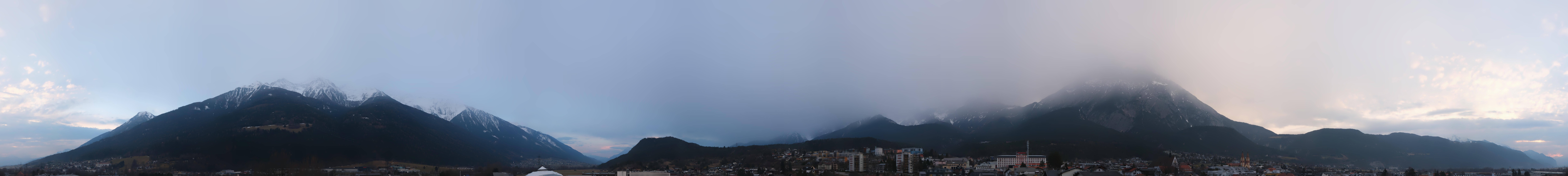 Archived image Webcam Panoramic view Telfs