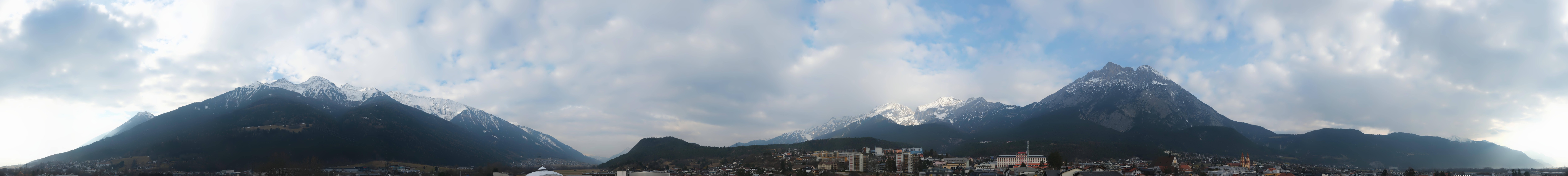 Archived image Webcam Panoramic view Telfs