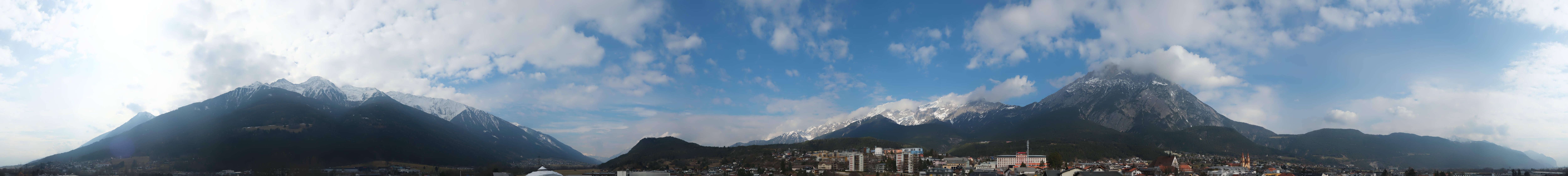 Archived image Webcam Panoramic view Telfs