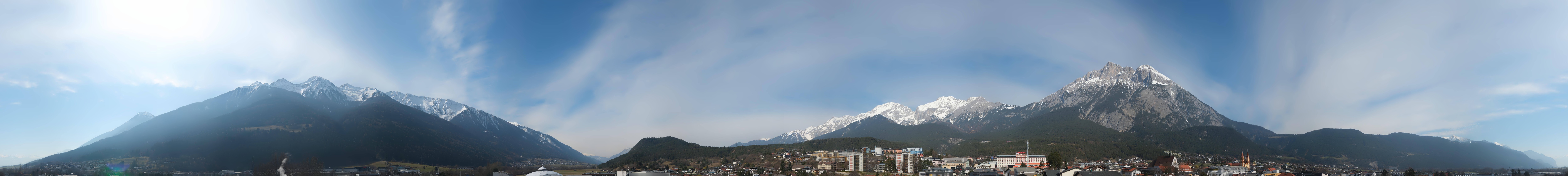 Archived image Webcam Panoramic view Telfs