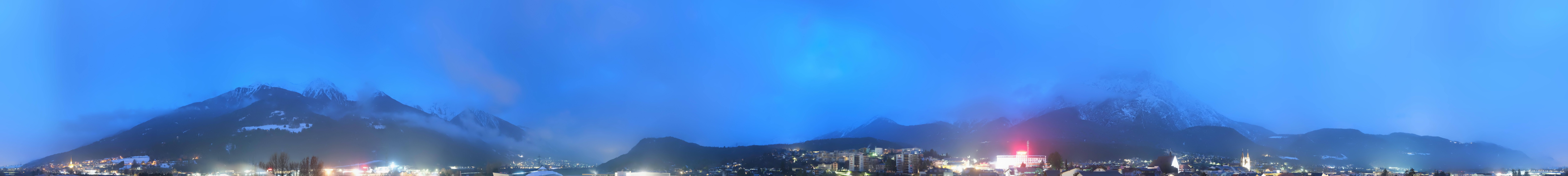 Archived image Webcam Panoramic view Telfs