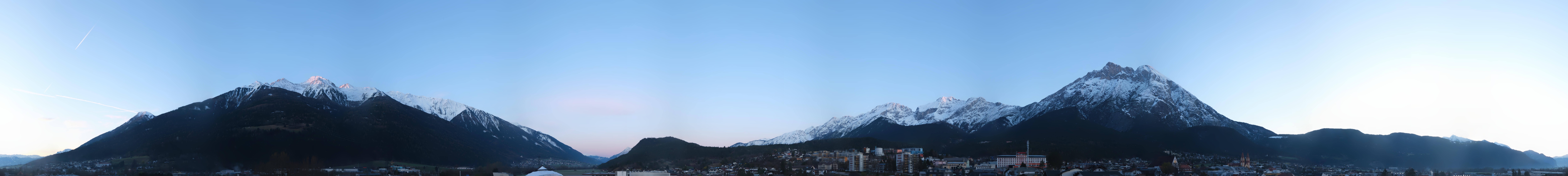 Archived image Webcam Panoramic view Telfs