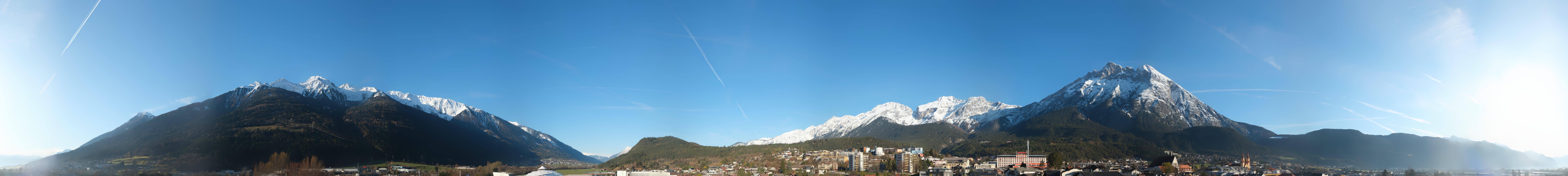 Archived image Webcam Panoramic view Telfs