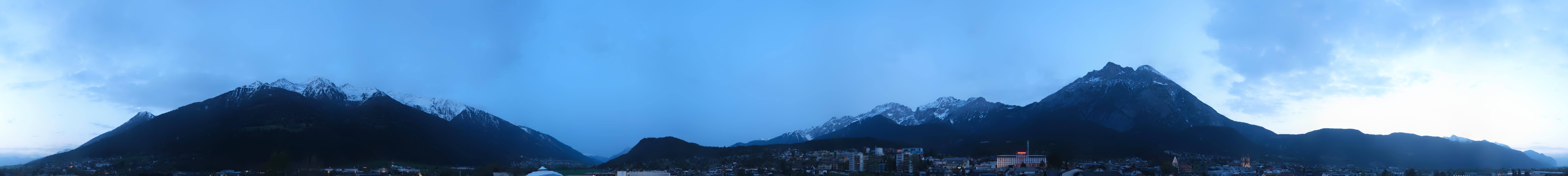 Archived image Webcam Panoramic view Telfs