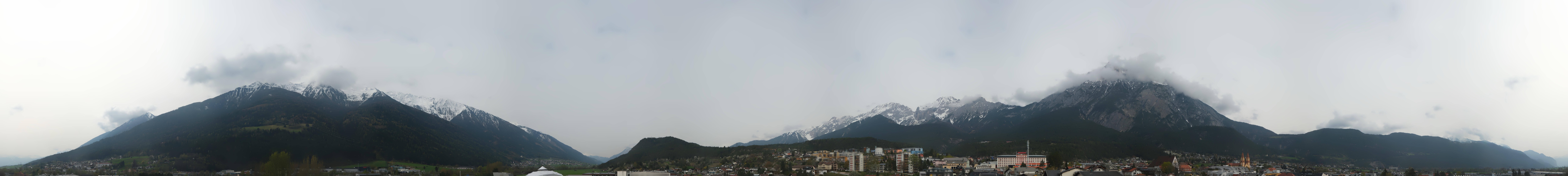 Archived image Webcam Panoramic view Telfs