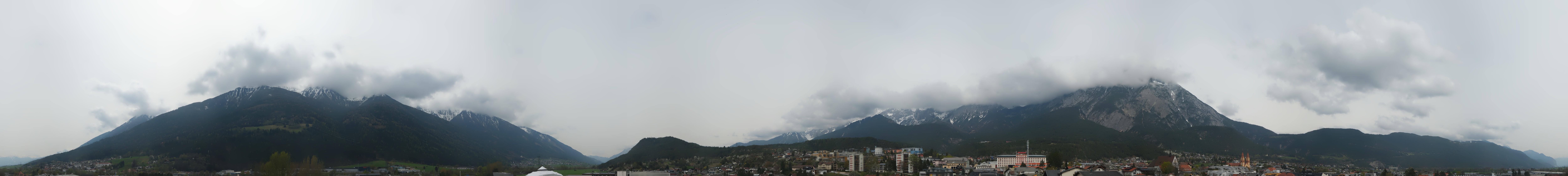 Archived image Webcam Panoramic view Telfs