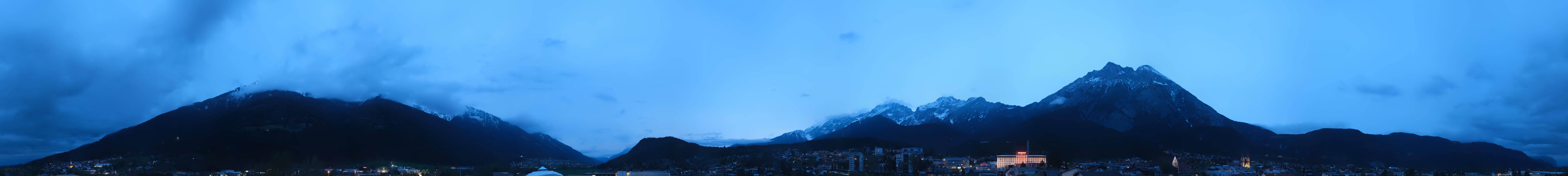 Archived image Webcam Panoramic view Telfs