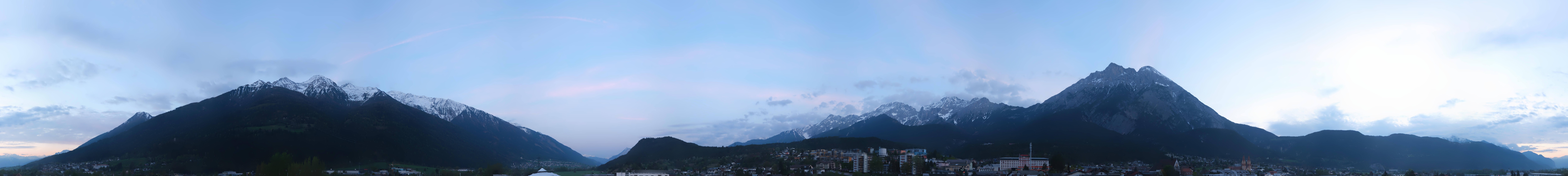 Archived image Webcam Panoramic view Telfs