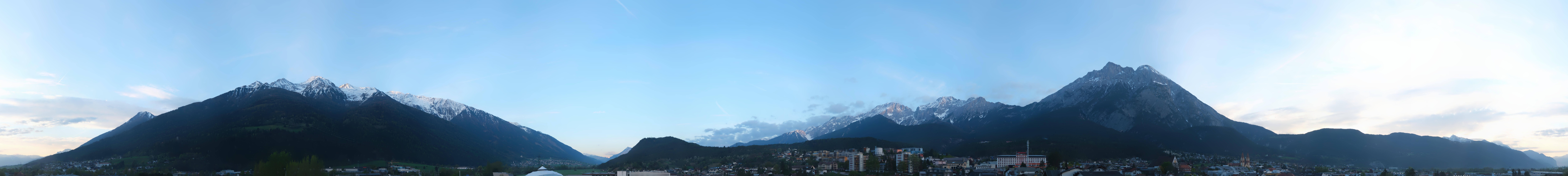 Archived image Webcam Panoramic view Telfs