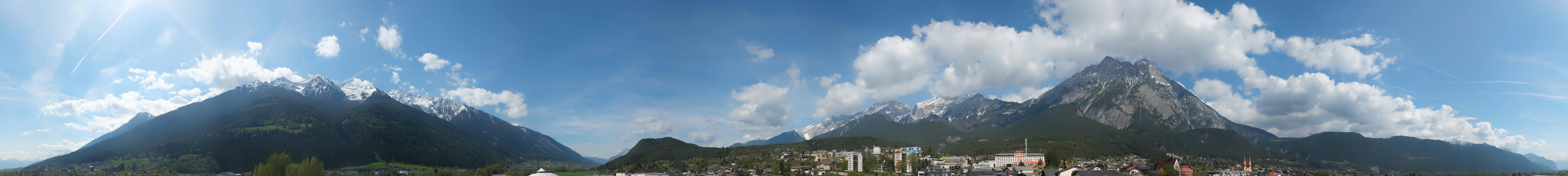 Archived image Webcam Panoramic view Telfs