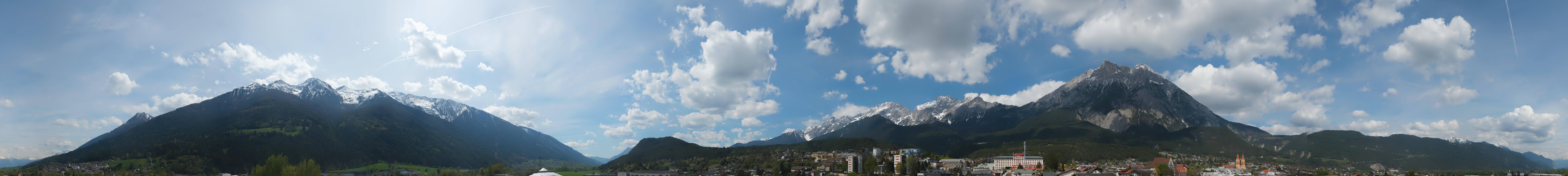 Archived image Webcam Panoramic view Telfs