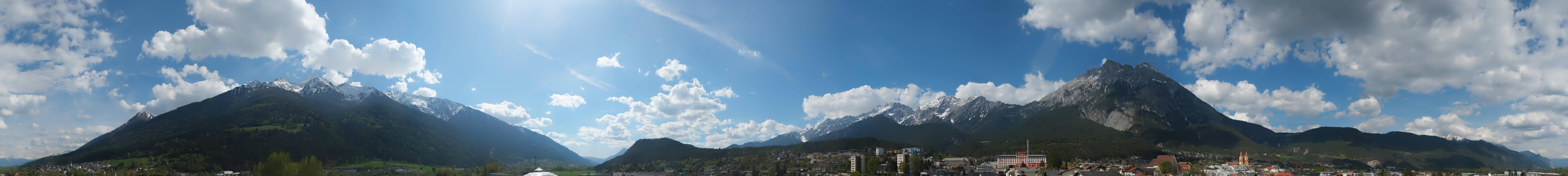 Archived image Webcam Panoramic view Telfs